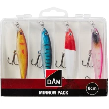 DAM - Sada woblerů Minnow Pack Inc. Box 8 cm