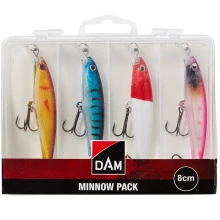 DAM - Sada Woblerů Minnow Pack Inc. Box 8 cm