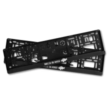 DELPHIN - 3D držák SPZ ANGLER ON BOARD 2 ks