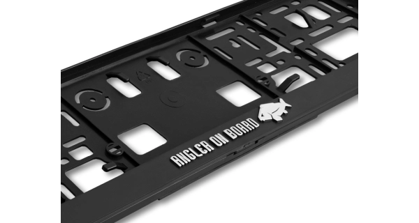 DELPHIN - 3D držák SPZ ANGLER ON BOARD 2 ks