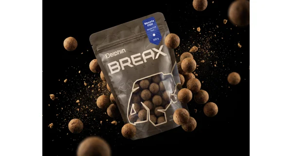 DELPHIN - Boilies BreaX MonstaFISH Monster 24 mm 300 g Krab Tuňák