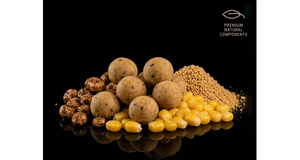 DELPHIN - Boilies BreaX NutCAKE 20 mm 300 g Tygří ořech Scopex Sladká kukuřice