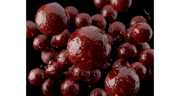 DELPHIN - Boilies v dipu BreaX HotHELL Robin red-Chilli Fr.Klobása 24 mm 200 ml