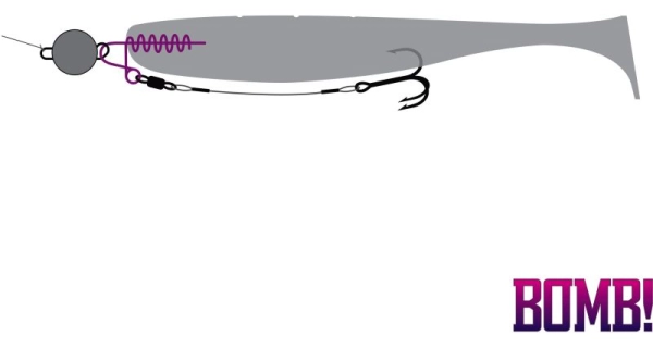 DELPHIN - Bomb! Twisto D-Lock 5 ks