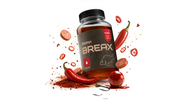 DELPHIN - Booster BreaX HotHELL Robin red Chilli-Fr.Klobása 250 ml