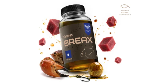 DELPHIN - Booster BreaX MonstaFISH Monster Krab Tuňák 25 0ml