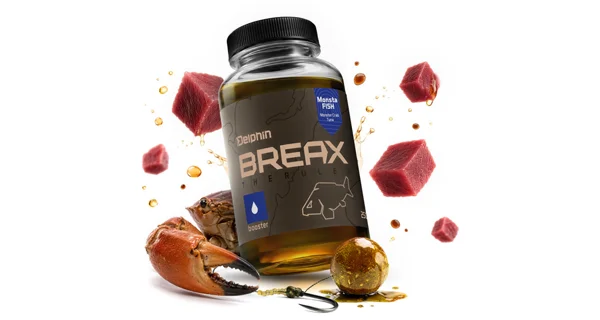 DELPHIN - Booster BreaX MonstaFISH Monster Krab Tuňák 25 0ml