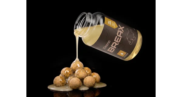 DELPHIN - Booster BreaX NutCAKE Tygří ořech Scopex Kukuřice 250 ml