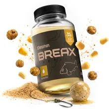DELPHIN - Booster BreaX NutCAKE Tygří ořech Scopex Kukuřice 250 ml