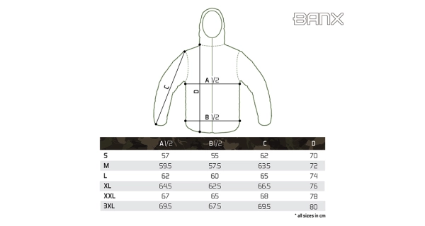 DELPHIN - Bunda Banx vel. 3XL