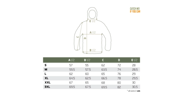 DELPHIN - Bunda Catch Me Winter Carp vel. XL