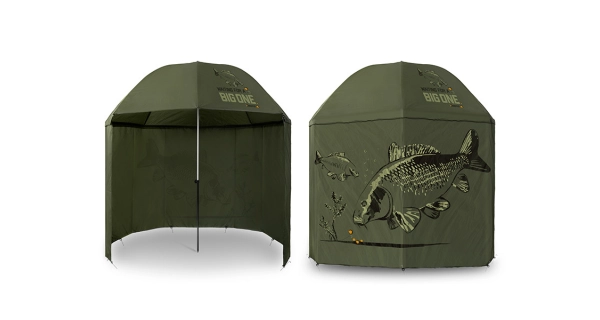DELPHIN - Deštník s bočnicí BigOne Carp 250 cm