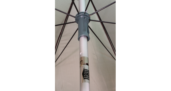 DELPHIN - Deštník s prodlouženou bočnicí 250 cm zelená