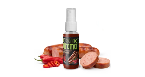 DELPHIN - Dipovací sprej AromaX Frankfurtská klobása Chilli 30 ml Červená