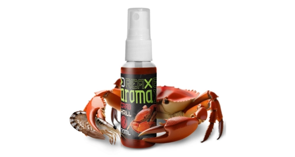 DELPHIN - Dipovací sprej AromaX Krab krill 30 ml Červená