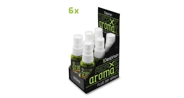 DELPHIN - Dipovací sprej AromaX Kukuřice ananas 30 ml Fluo zelená
