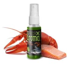 DELPHIN - Dipovací sprej AromaX Losos Rak 30 ml Fluo zelená