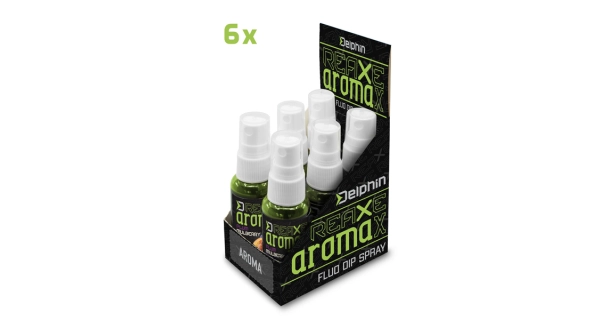 DELPHIN - Dipovací sprej AromaX Švestka Moruše 30 ml Fluo zelená