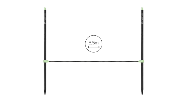 DELPHIN - Distanční tyče RangeX Free 3,5 m