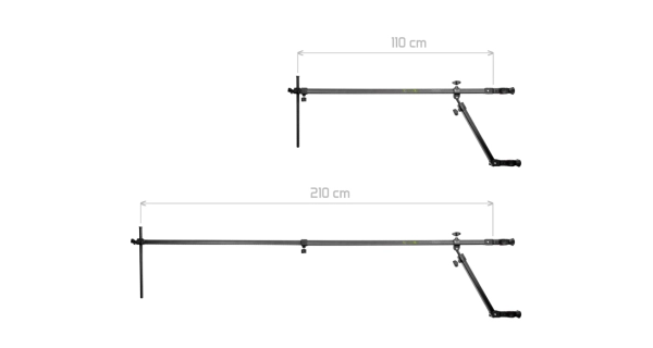 DELPHIN - Feederové rameno Reaxe ProfixArm 110-210 cm