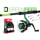 DELPHIN - Feederový set Prut Wasabi 3,6 m 100 g + Naviják ELIXIR 4T + Vlasec