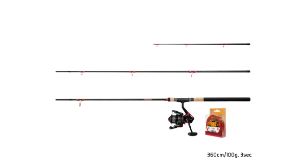 DELPHIN - Feederový set RedFEED 360 cm