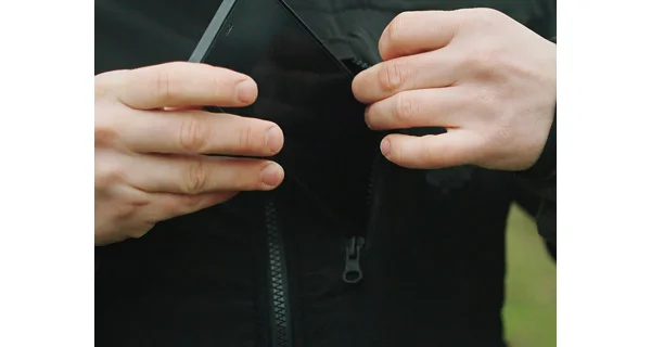 DELPHIN - Flísová bunda na zip TWIN vel. 2XL