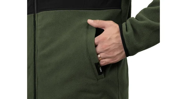 DELPHIN - Flísová bunda na zip TWIN vel. XL