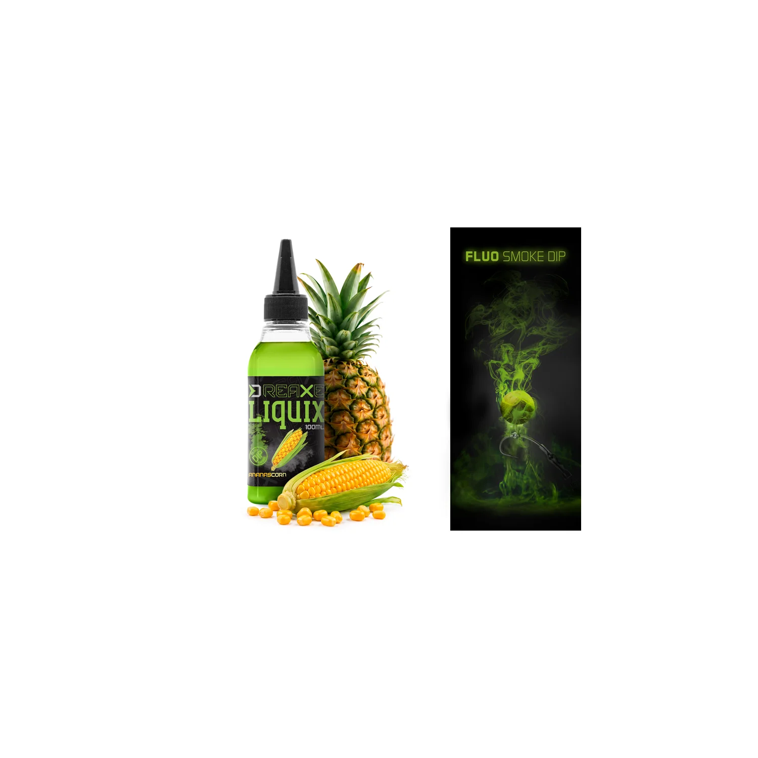 DELPHIN - Fluo dip D SNAX LiquiX 100 ml Corn Pineapple