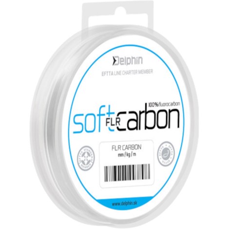 DELPHIN - Fluorocarbon Soft 0,128 mm 1,38 kg 50 m