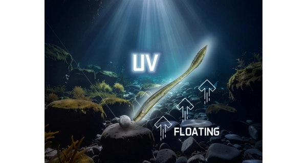 DELPHIN - Gumová nástraha TOXIN UVs 8 cm 2 g 8 ks Impulz