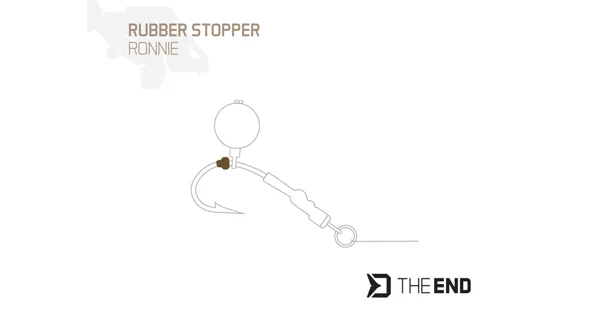 DELPHIN - Gumový stoper TheEND Ronnie 20 ks