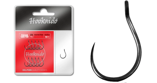 DELPHIN - Háček HKD Feeder Smuter Ring vel. 14 10+1ks