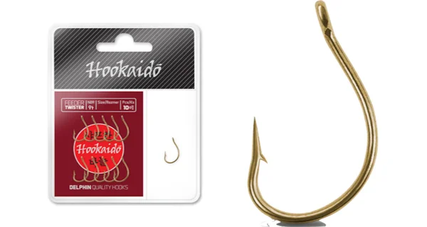 DELPHIN - Háček HKD Feeder Twister vel. 6 10+1 ks