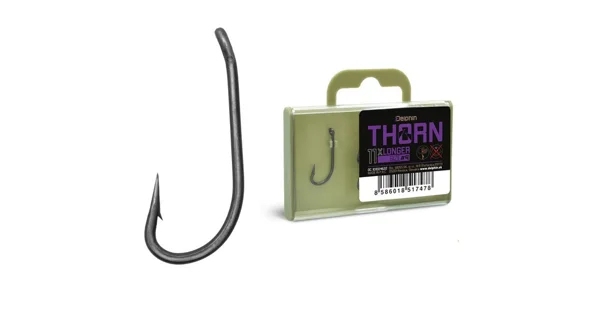 DELPHIN - Háček Thorn Longer vel. 2 11 ks