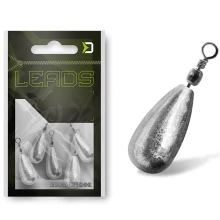 DELPHIN - Hruška s obratlíkem LEADS 25 g 5 ks