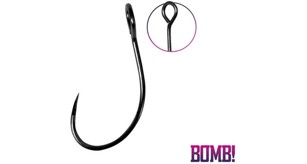 DELPHIN - Jednoháček BOMB! HardLURE bez protihrotu vel. 6 10 ks