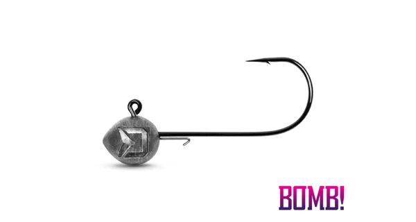 DELPHIN - Jigová hlava s držákem Bomb! vel. 4/0 4 g 5 ks