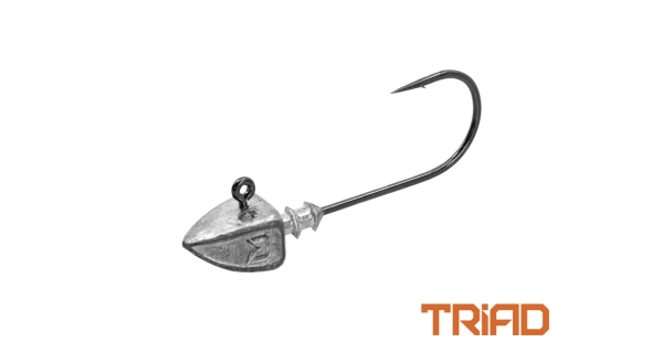 DELPHIN - Jigová hlava s límečkem TRIAD vel. 3/0 10 g 5 ks