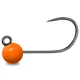DELPHIN - Jigová hlavička T-AREA BL Wolframový jig fluo oranžový 5 ks vel. 4 1,5 g 5,5 mm
