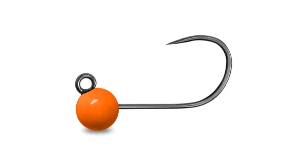 DELPHIN - Jigová hlavička T-AREA BL Wolframový jig fluo oranžový 5 ks vel. 4 1,5 g 5,5 mm