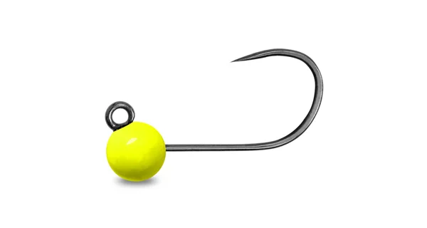 DELPHIN - Jigová hlavička T-AREA BL Wolframový jig fluo žlutý 5 ks vel. 4 1,5 g 5,5 mm