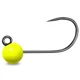 DELPHIN - Jigová hlavička T-AREA BL Wolframový jig fluo žlutý 5 ks vel. 4 2,2 g 6,4 mm