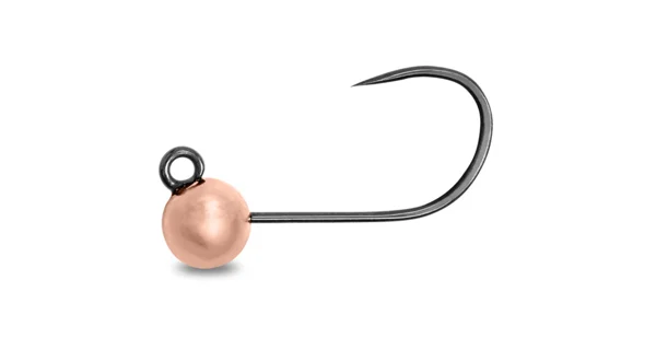 DELPHIN - Jigová hlavička T-AREA BL Wolframový jig měděný 5 ks vel. 6 0,9 g 4,6 mm