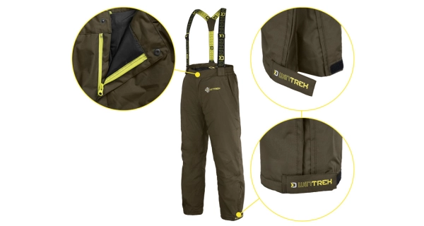 DELPHIN - Kalhoty WinTREK vel. M