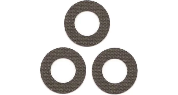 DELPHIN - Karbonové podložky k navijáku Ixtrek 22 mm 3 ks