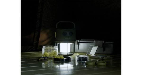 DELPHIN - Kempingová lampa Multix 4400 mAh