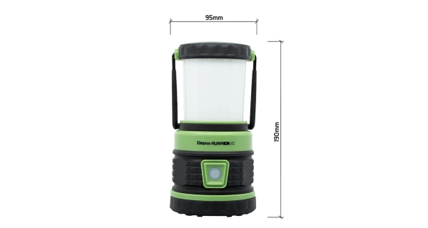 DELPHIN - Kempová lampa Aura + UC 8,5W 5400 mAh
