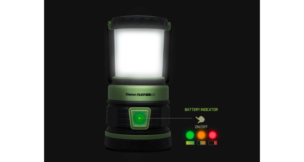 DELPHIN - Kempová lampa Aura + UC 8,5W 5400 mAh