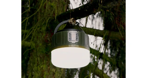 DELPHIN - Kempová lampa s ovladačem SVITA